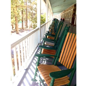 The endless rocking chairs, perfect for quite time!